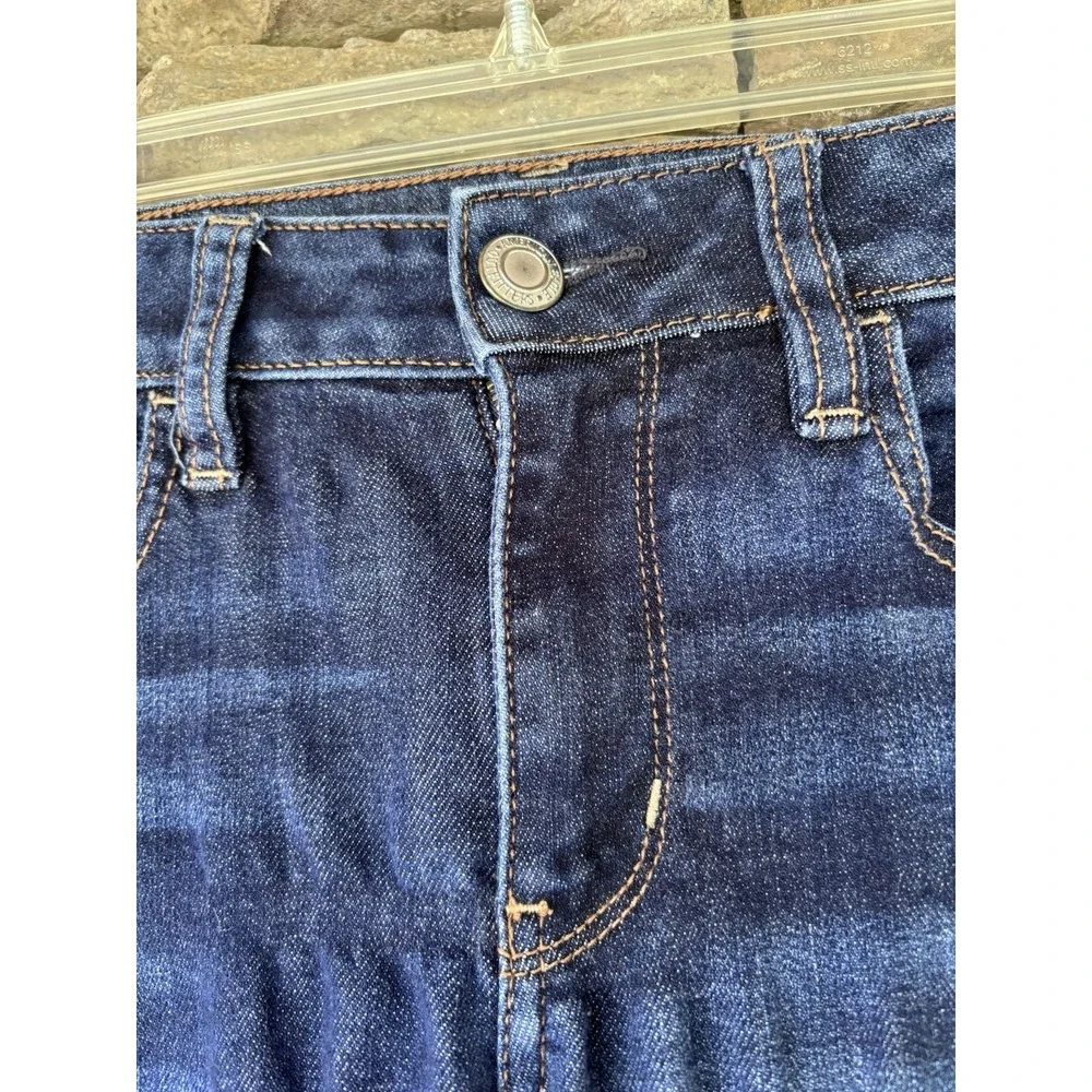 American Eagle Womens Jeans 0 Short Blue Hi Rise Jegging Super‎ Stretch Dark